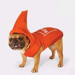Ketchup Pet Dog Halloween Costume Size Large